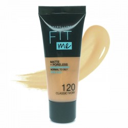 ميبلين کرم پودر Fit me 120 