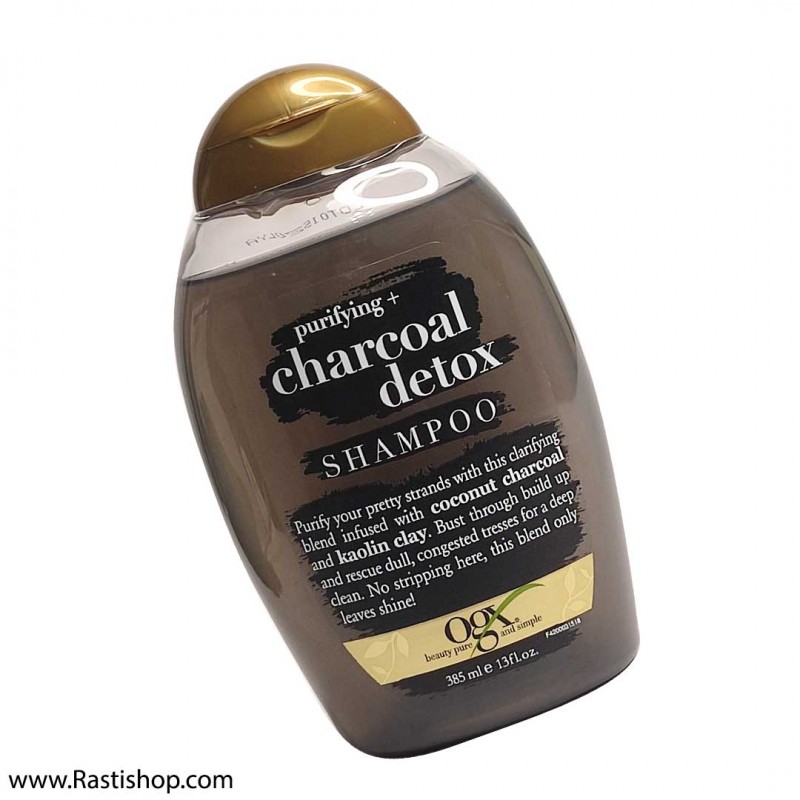 شامپو OGX Charcoal Detox 