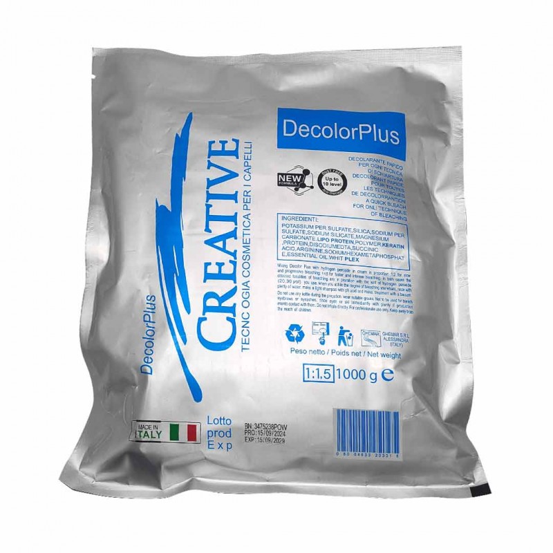 کريتيو پودر دکلره سفيد 1000گرم 