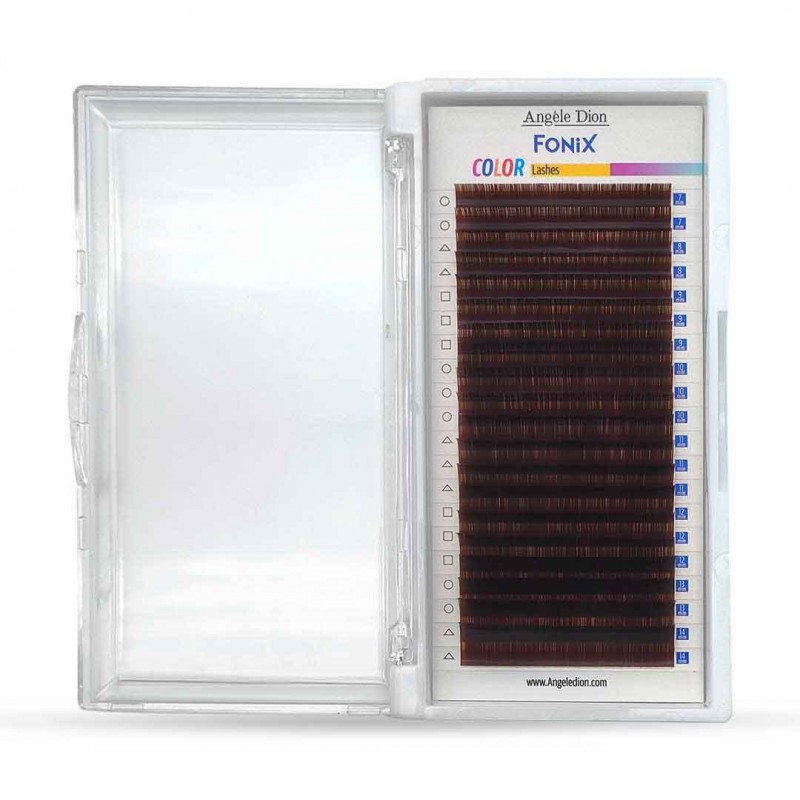 فونيکس مژه قهوه اي تيره C.7 MIX فونيکس مژه قهوه اي تيره C.7 MIX